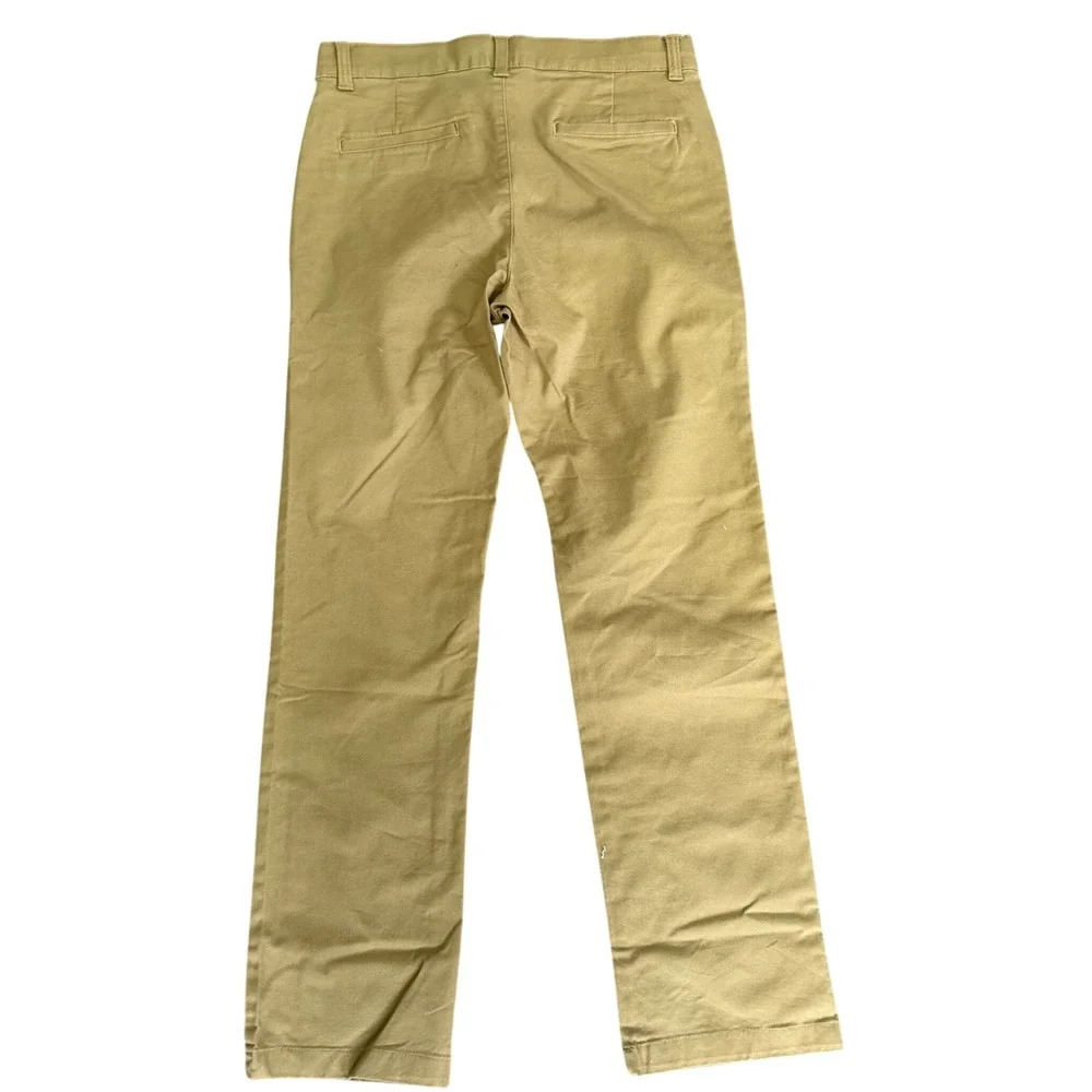 Boys Khaki Uniform Dress Pants Size 14 Tan Amazon Essentials